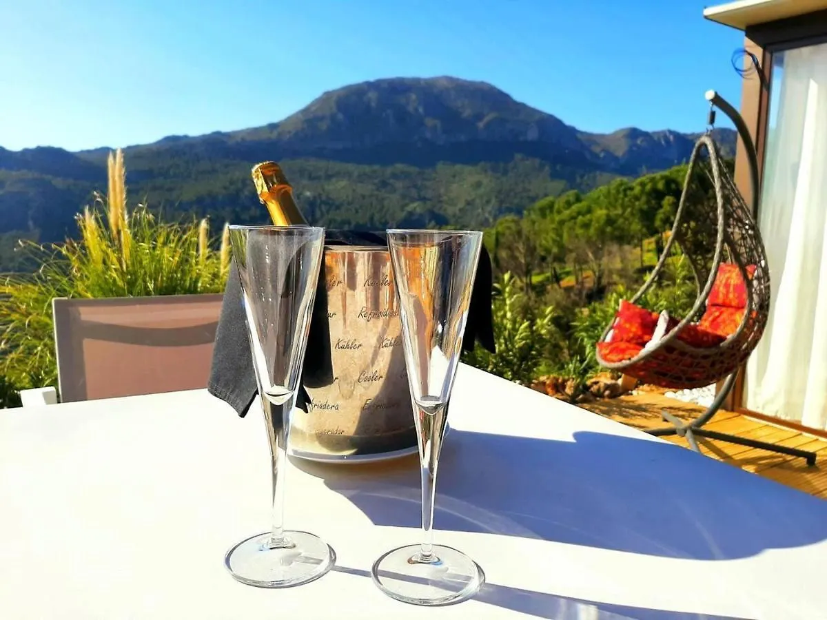 Stylish Beautiful And Exotic Oleandro Glass Suite Casares Holiday home